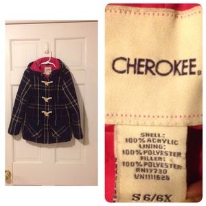 Girls checkered coat